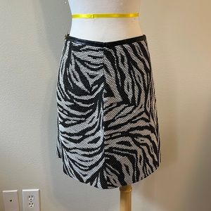 Black and white H&m skirt